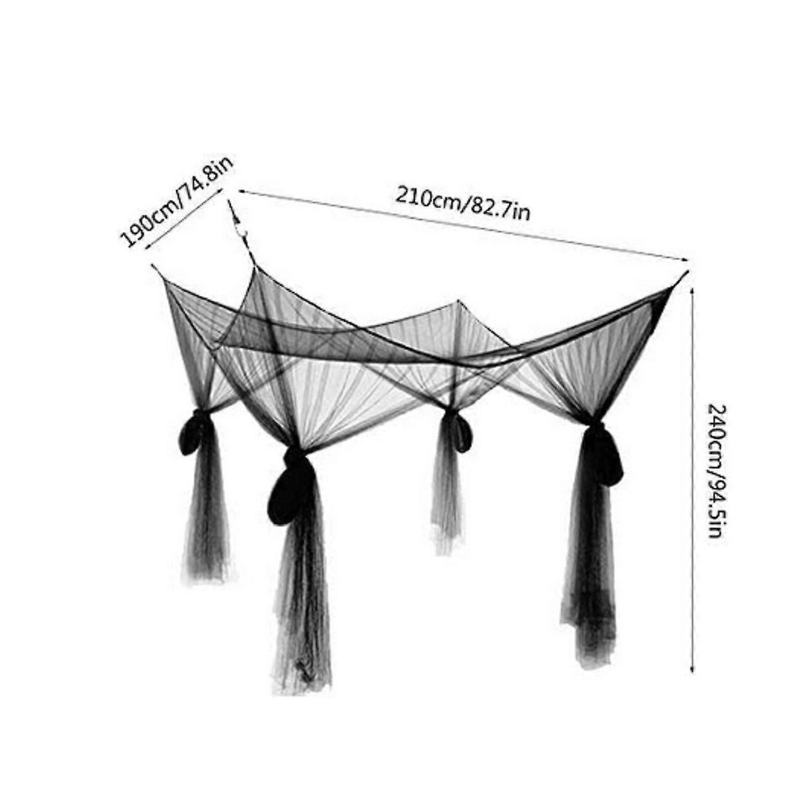 large mosquito net bedroom curtain suitable for all cribs and king-size beds