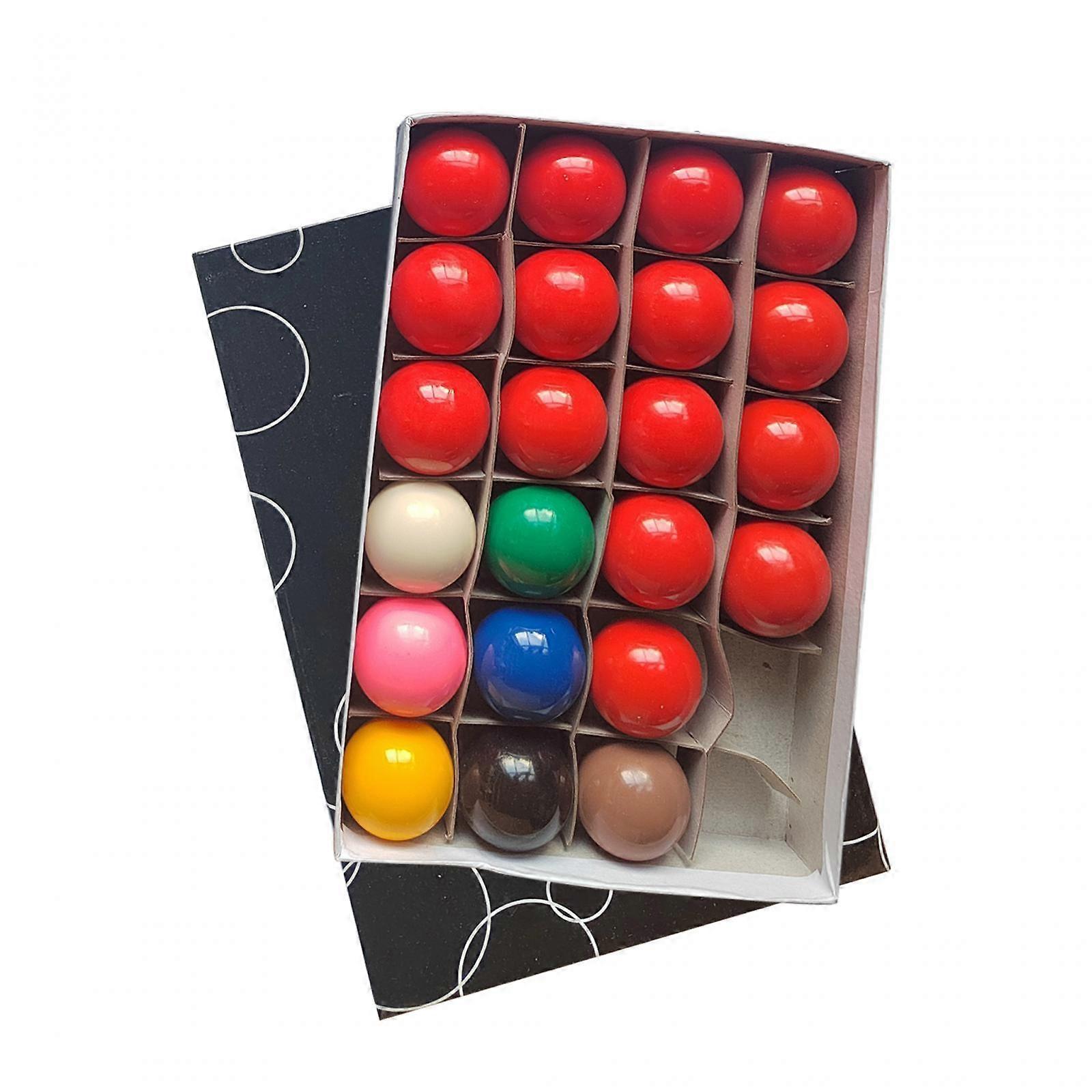 22stk mini billard snooker bolde sæt komplet sæt til rekreation spil legerum 32mm
