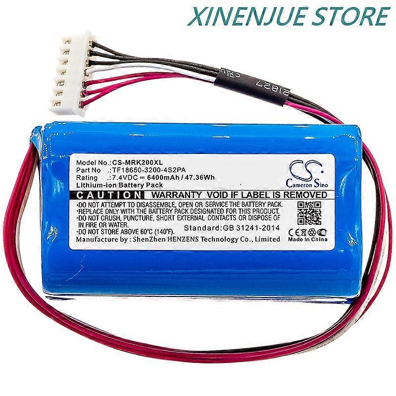 Speaker Battery 74V/5200/6400mAh TF18650-3200-4S2PA  C196A1  7252-XML-SP for Marshall Kilburn II  Kilburn II V2