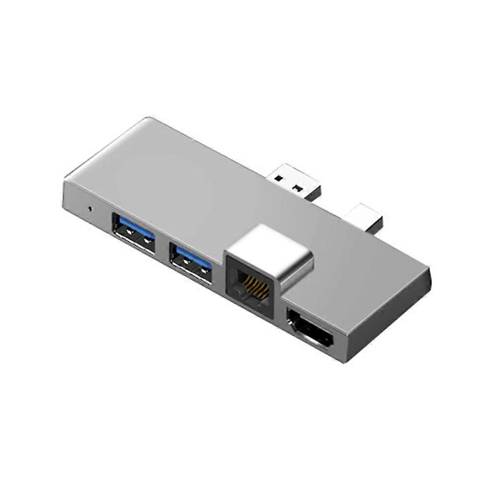 6 in 1 Docking Station Hub TF Card Reader Docking Station Hard Drive Tool Duplicator for Microsoft Surface Pro 5 4 3