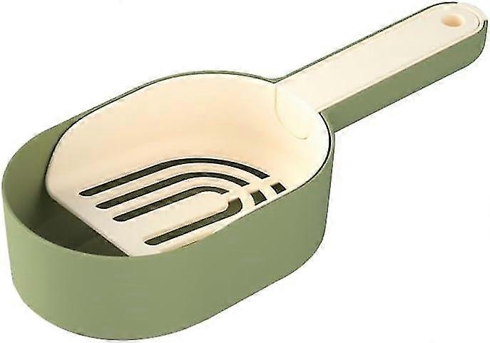 for Cat Litter Plastic Dustpan Pet Poop Shovel Practical Kitten Poop Scooper for Any Type Litter Cleaning Supplies Cat Litter Small