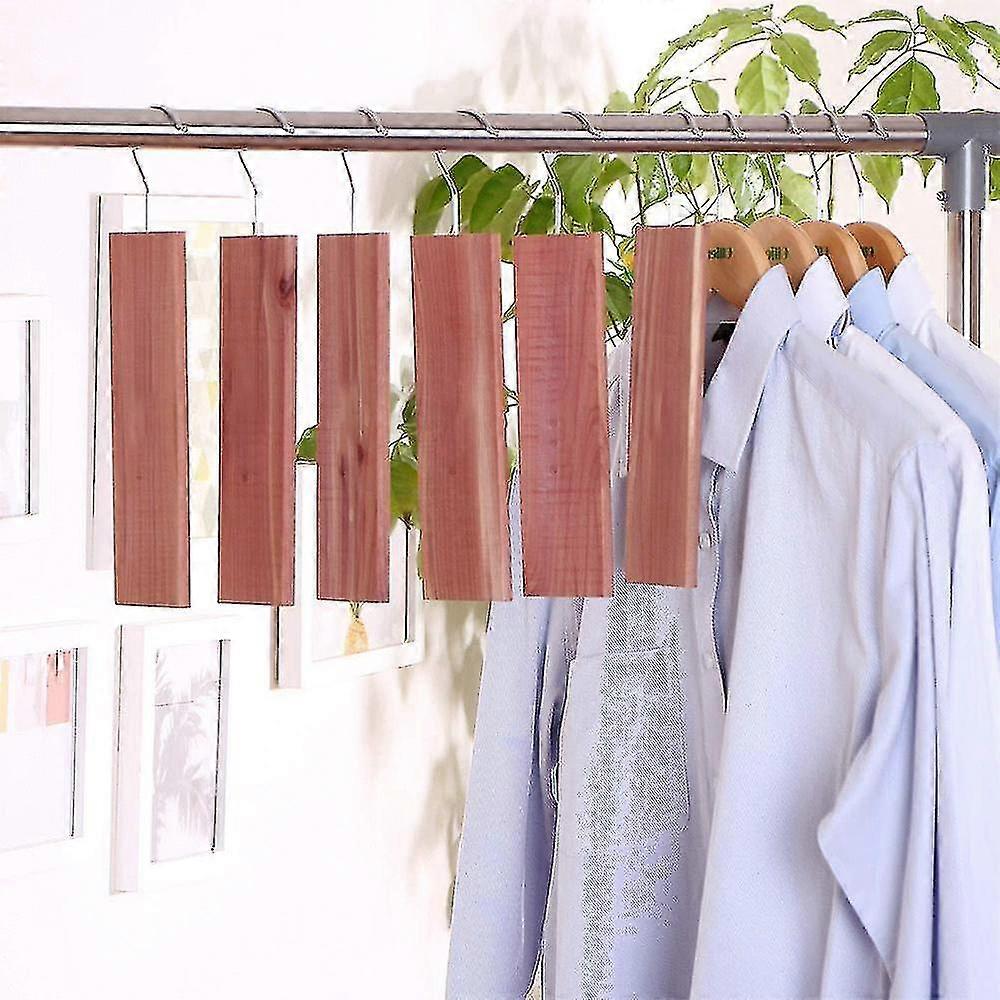 2024 10 Pack/1 Set Moth Protection Repellent 10x Cedar Hang Up With Light