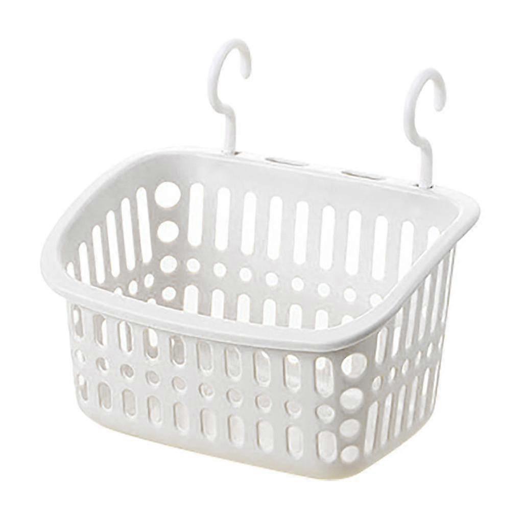 plastic hanging shower basket with hook for bathroom kitchen storage h