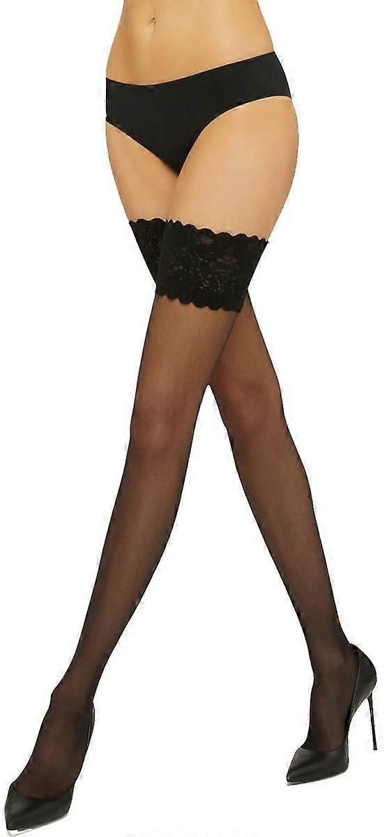 Wolford Satin Touch 20 deniers Bas Bas - Noir