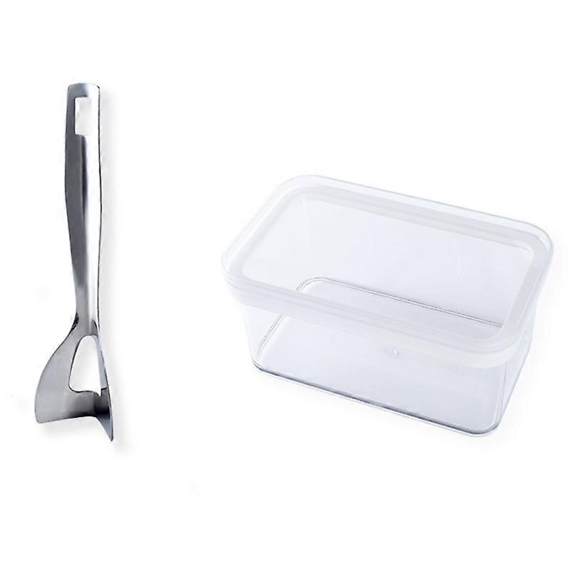 Butter Sealed Box Cutting Set Transparent Capacity Low Temperature Resistant Refrigerator Storage C