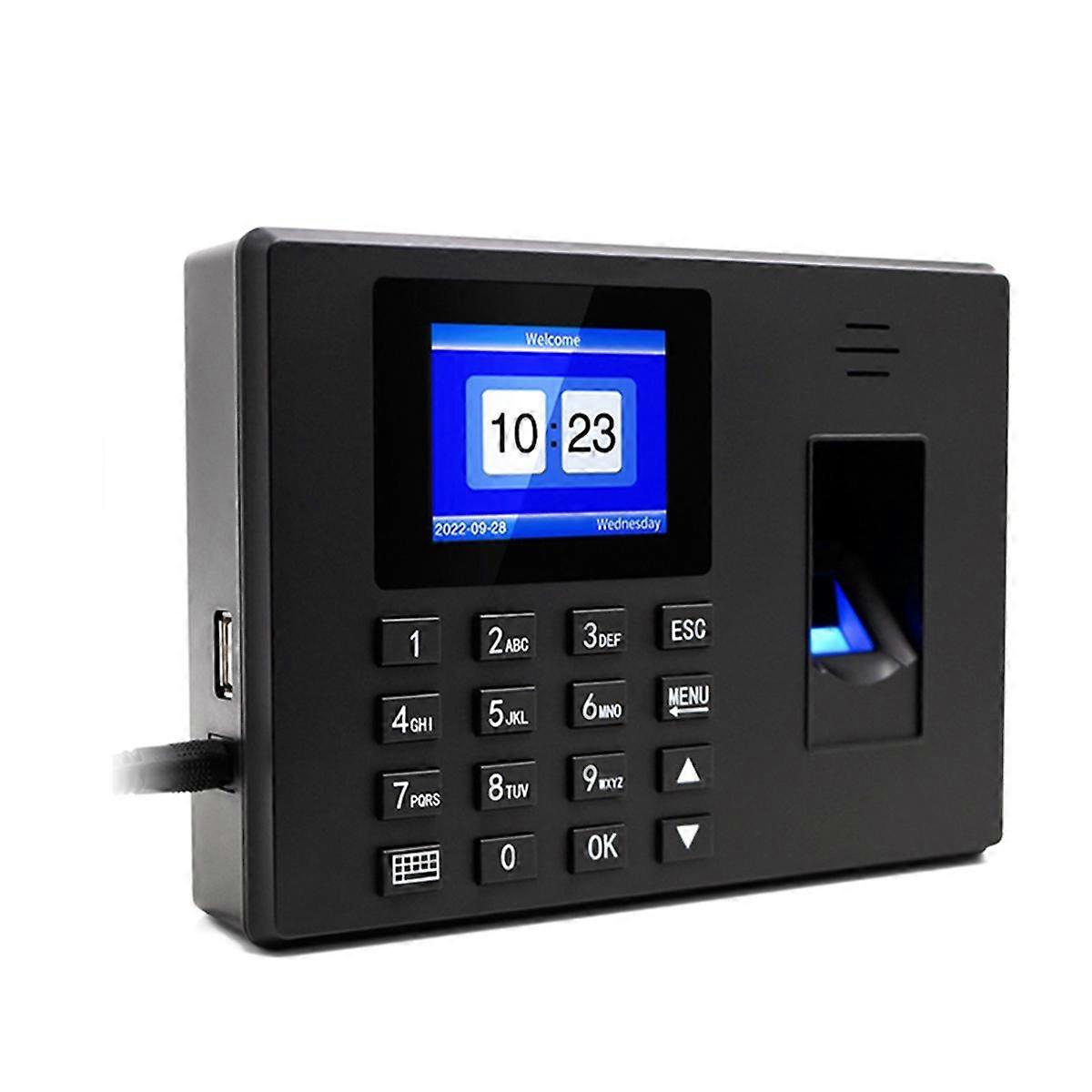 Fingerprint Password Attendance Machine Biometric Attendance System Electric Time Clock Recorder Ma