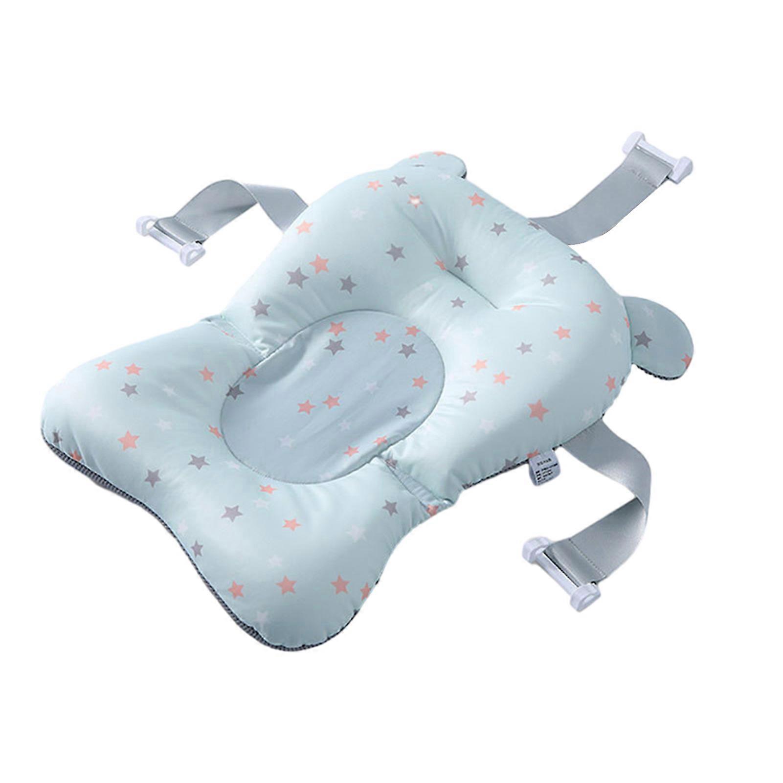 Cartoon Infant Bath Seats Support Mat Foldable Comfort Body Cushion for Baby Showers