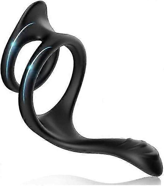 Double Ring Lock Fine Ring Massager for Men