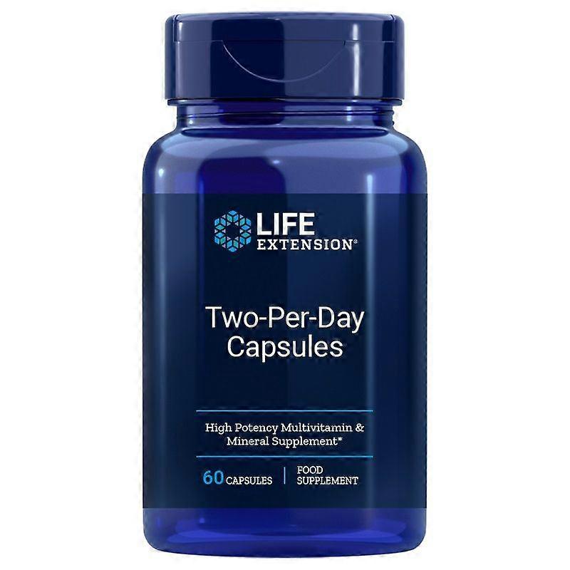 Life Extension Two-Per-Day Capsules 60