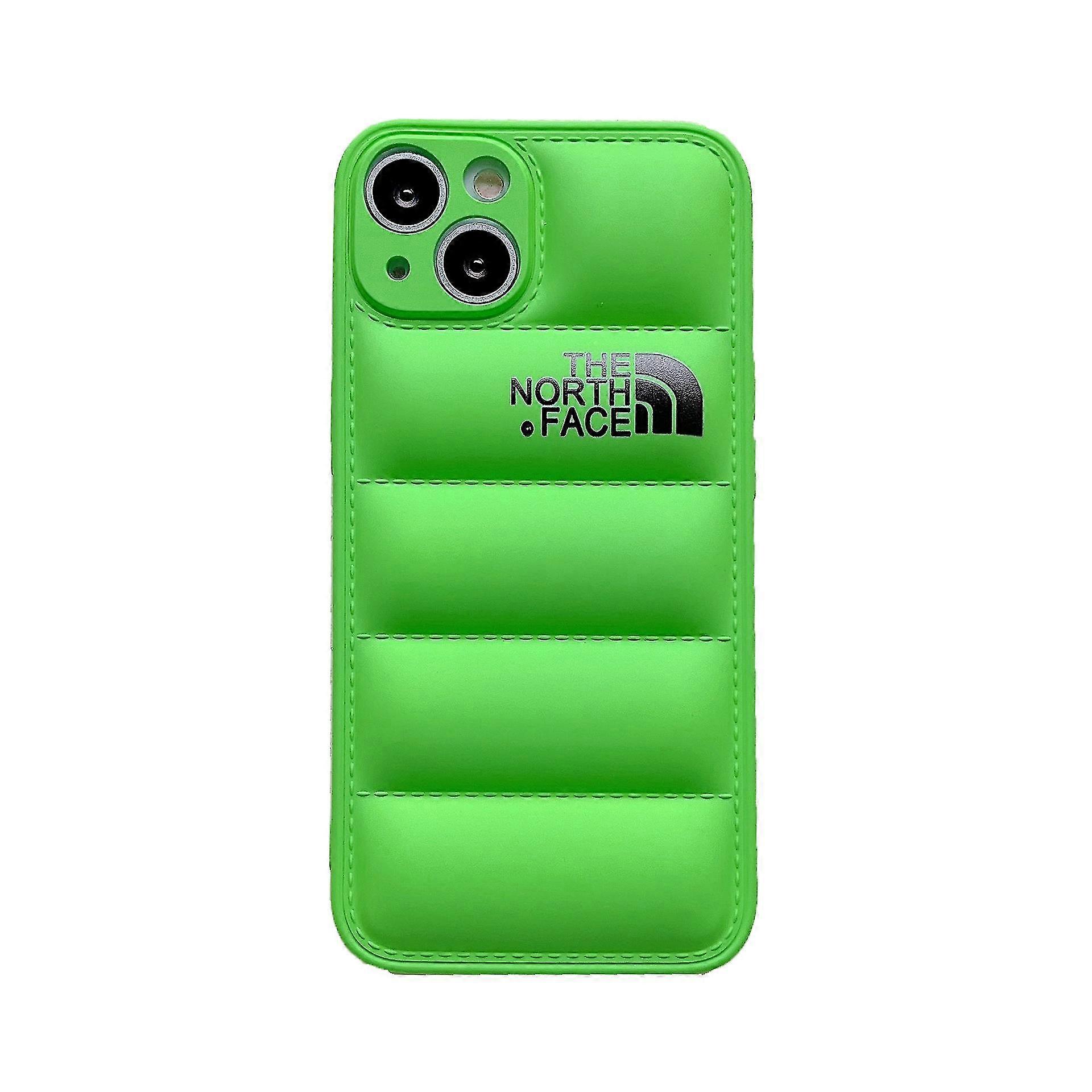 Doudoune d'hiver 3d The Puffer Soft Cloth Phone Case pour Apple