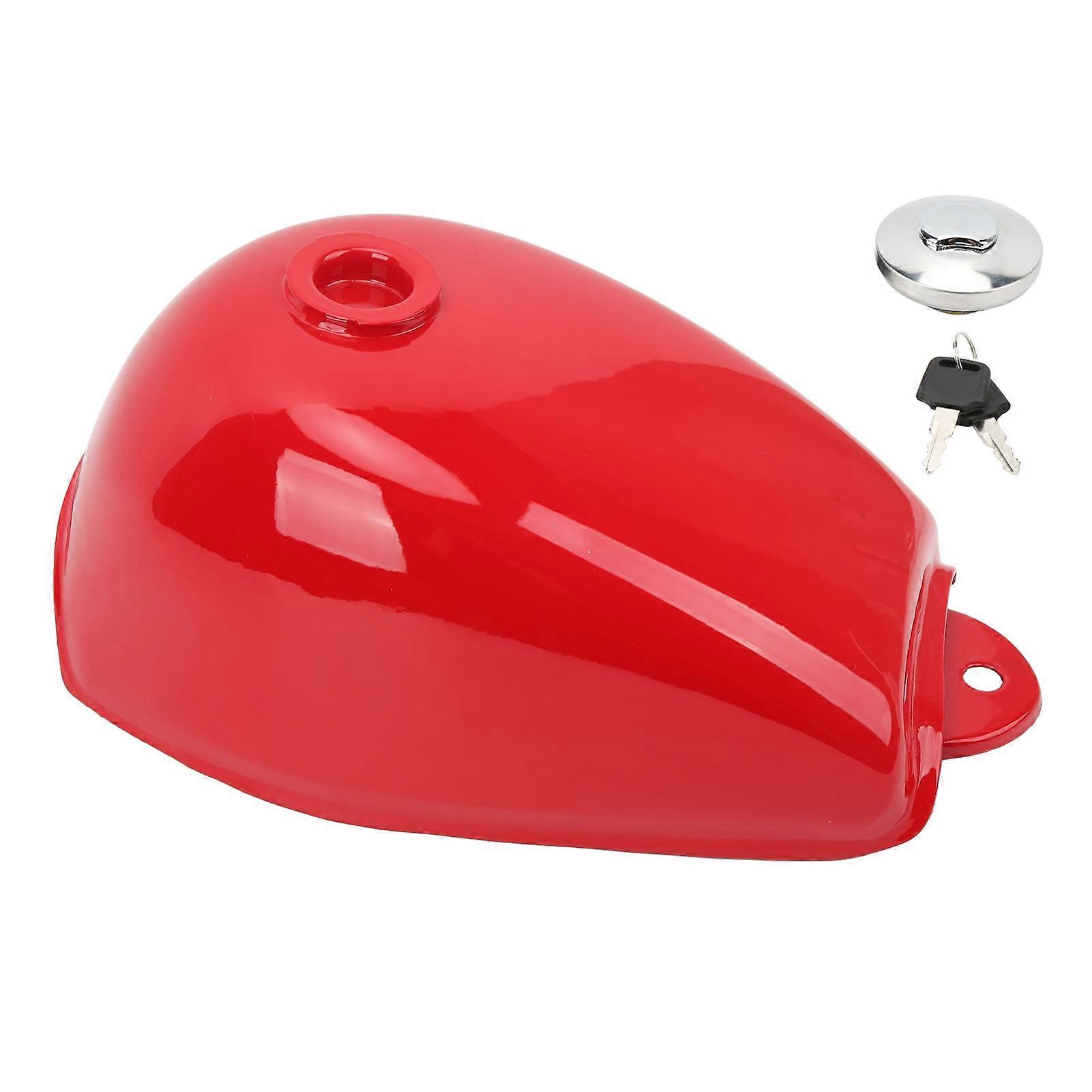 אופנוע דלק מיכל דלק אדום עם החלפת מפתחות מכסה עבור מיני שביל Z50 Z50J Z50R 1979 ? 1999