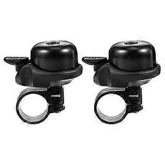 2pcs Fahrräder Metallglocke laut klarer Sound Fahrradglocken für Rennradlen Lenker
