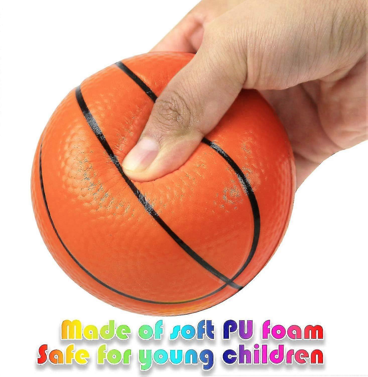 Set Of 4 Balls For Children Soft Soccer Ball Children's Solid Foam Sponge Ball Bouncy Ball For Kids