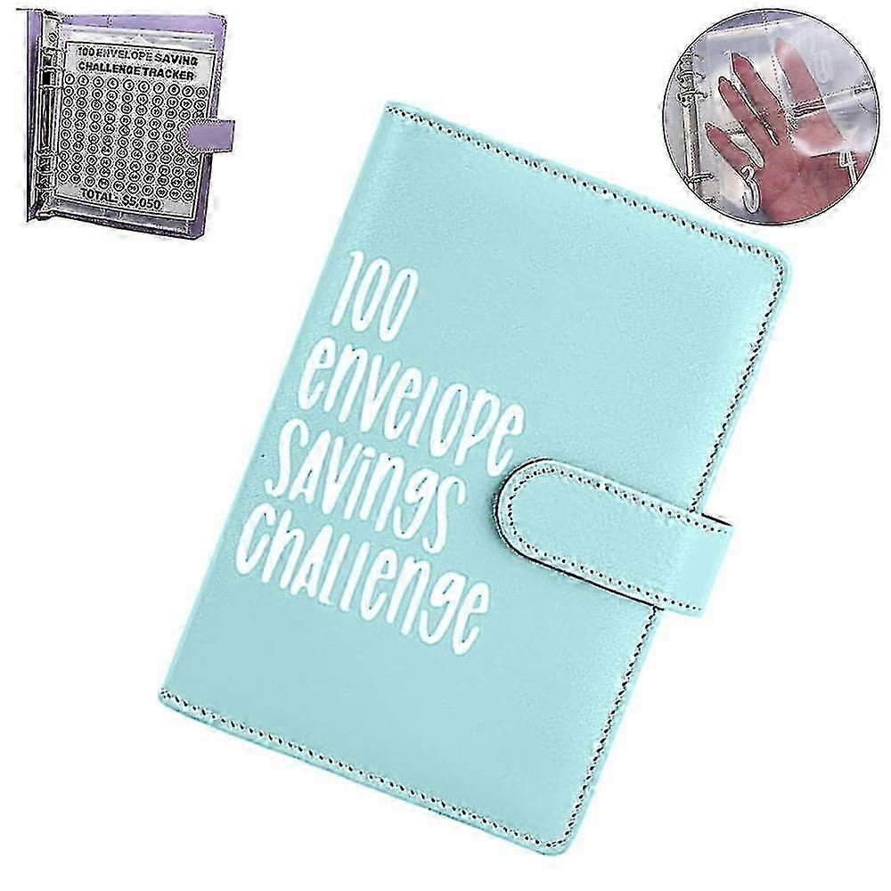 100 Envelope Challenge Binder, Cash Binder With Envelope, Saving Challenge Binder, Money Saving Enve