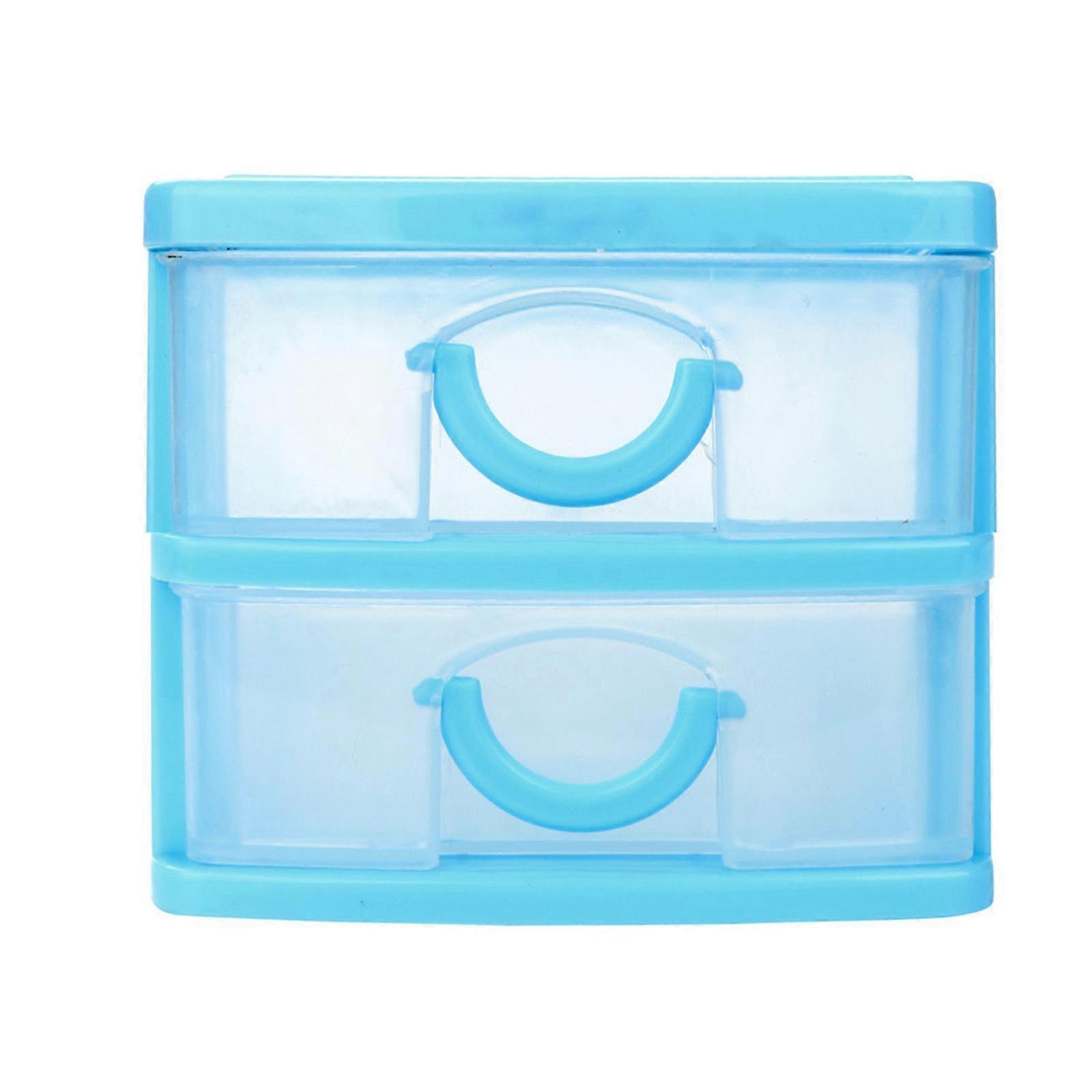 Durable Plastic Mini Desktop Drawer Sundries Case Small Objects