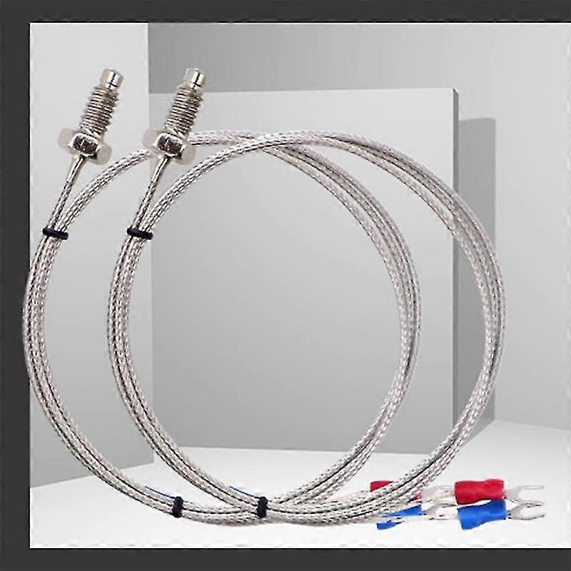 Rex-c100 Digital Temperature Controller Thermostat Relay Output + K Type Thermocouple Sensor 48 X 4