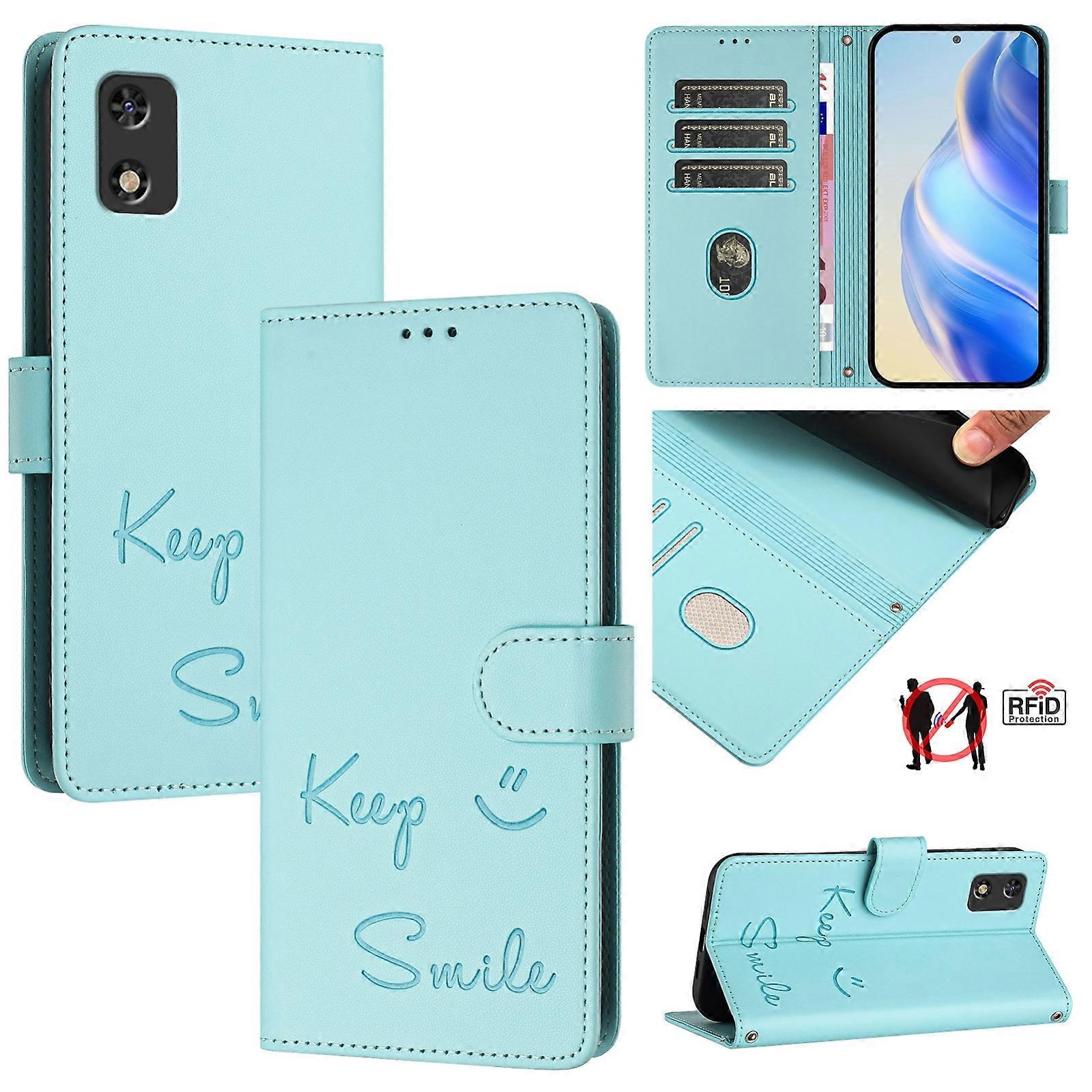 Smile RFID Leather Phone Case For itel A23 Pro / A17