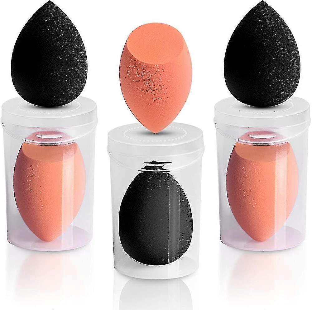 Make Up Sponge, Beauty Make Up Sponge Blender Foundation, 6pcs Latex Free