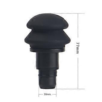 Universal Fascia Gun Massage Head Silicone Massage Head Set Body Relaxation Fascia Massager Gun Replacement Head Accessories