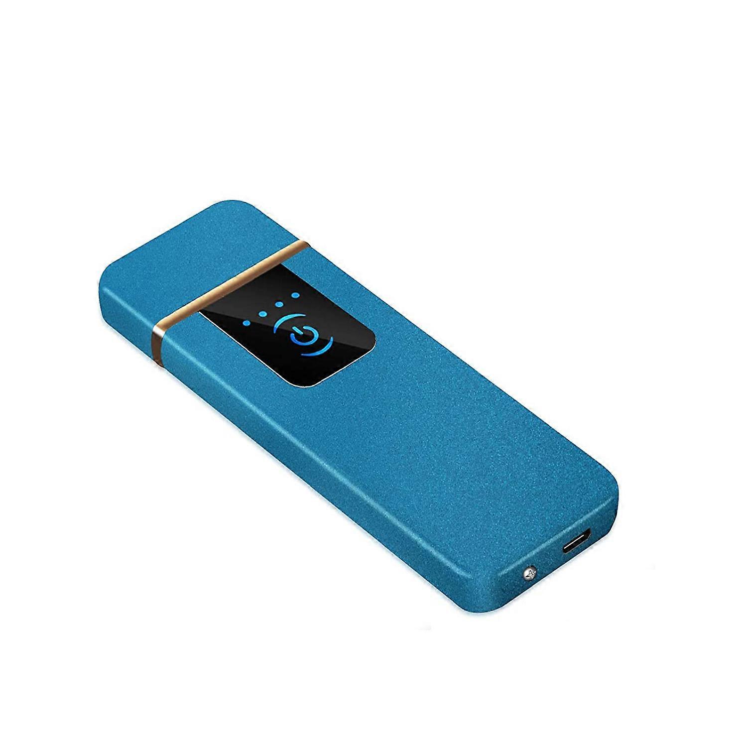 USB  Rechargeable Lighter Touch Screen Windproof Flameless