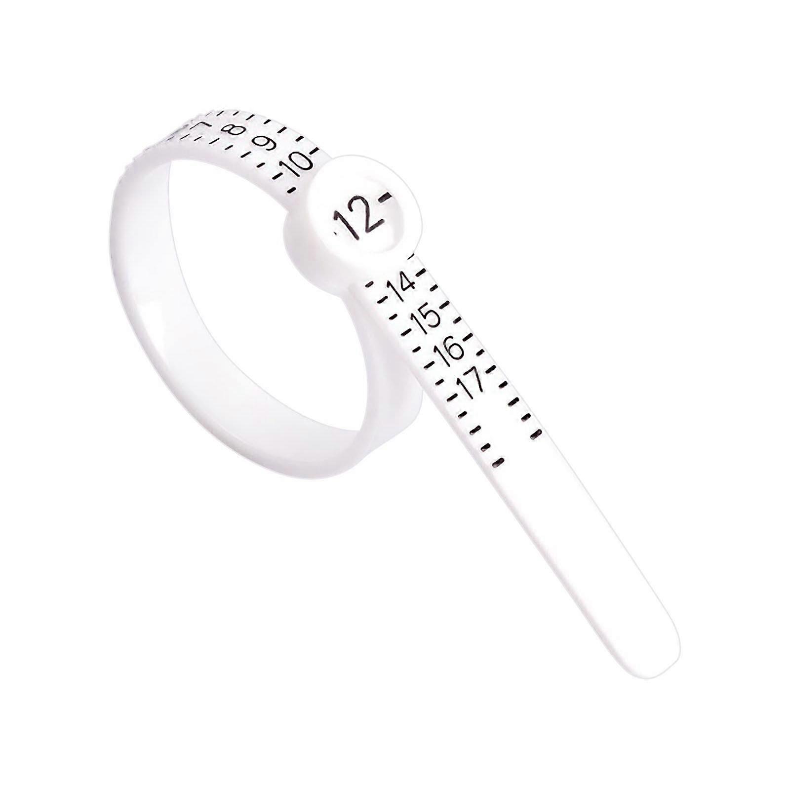 Ring Sizer Measuring Tool Reusable Finger Size Gauge Measure Set Jewelry Sizing Tools