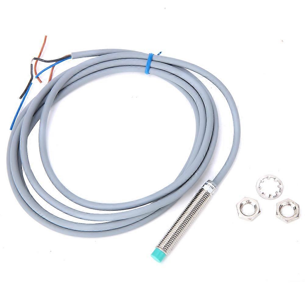 BEM08-02-NK 2mm Cylindrical Inductive Proximity Sensor Switch 3-Wire NPN NO DC10-30V