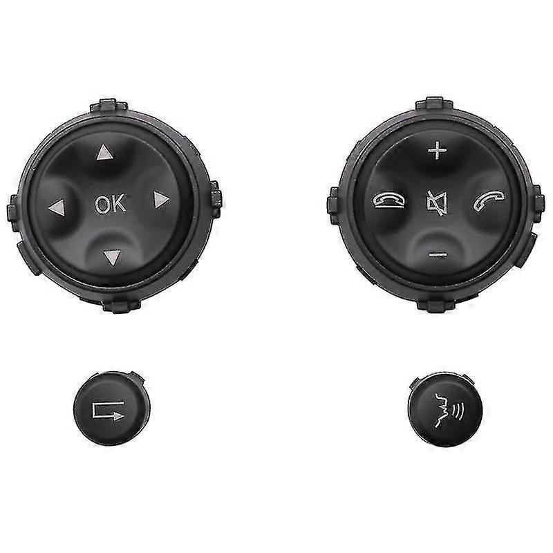 כפתור הגה רב תכליתי לרכב עבור W221 S-Class S280 S300 S350 S400 שחור