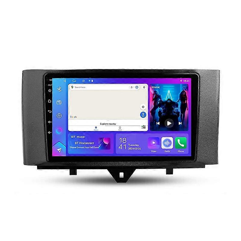 Car Radio Player For Benz Smart Fortwo 2 2010 - 2015 Multimedia Video Navigation GPS