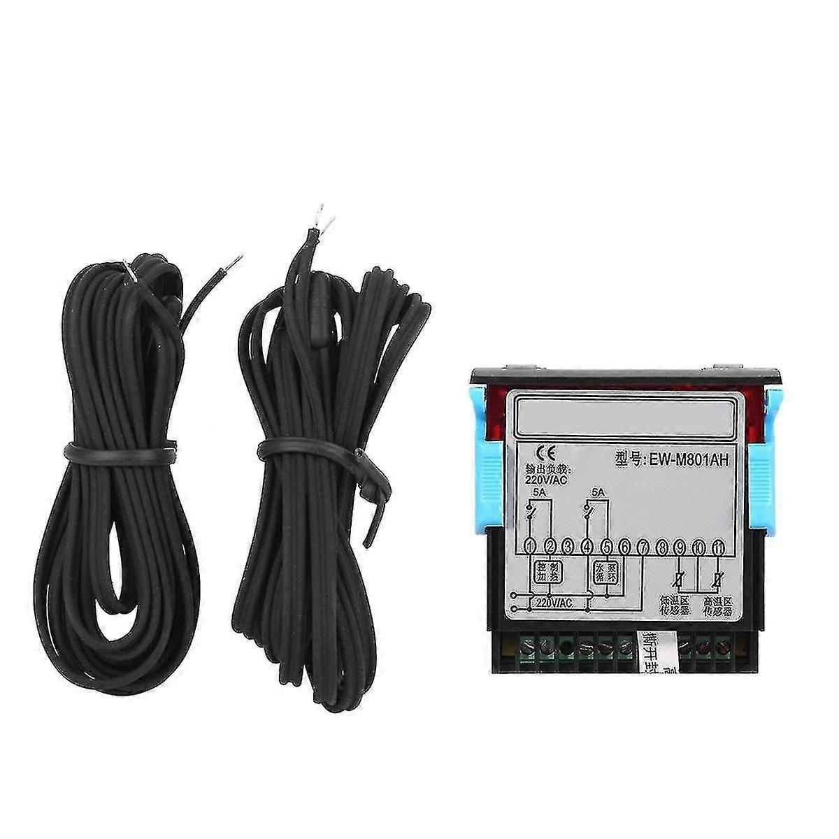 2-channel Sensor Solar Water Heater Temperature Controller Thermostat With Sensor Digital Display For Solar Water Heater-lian