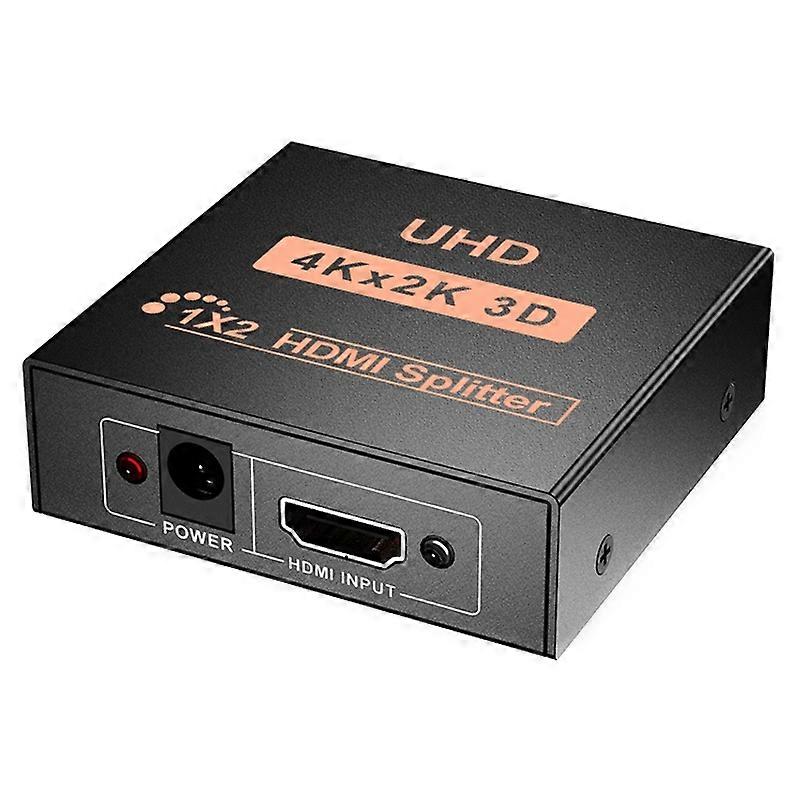 1 In 2 Out 4K Splitter UHD 3D HDMI Video Converter HD 1X2 1080P Switcher for PC DVD PS3 Xbox