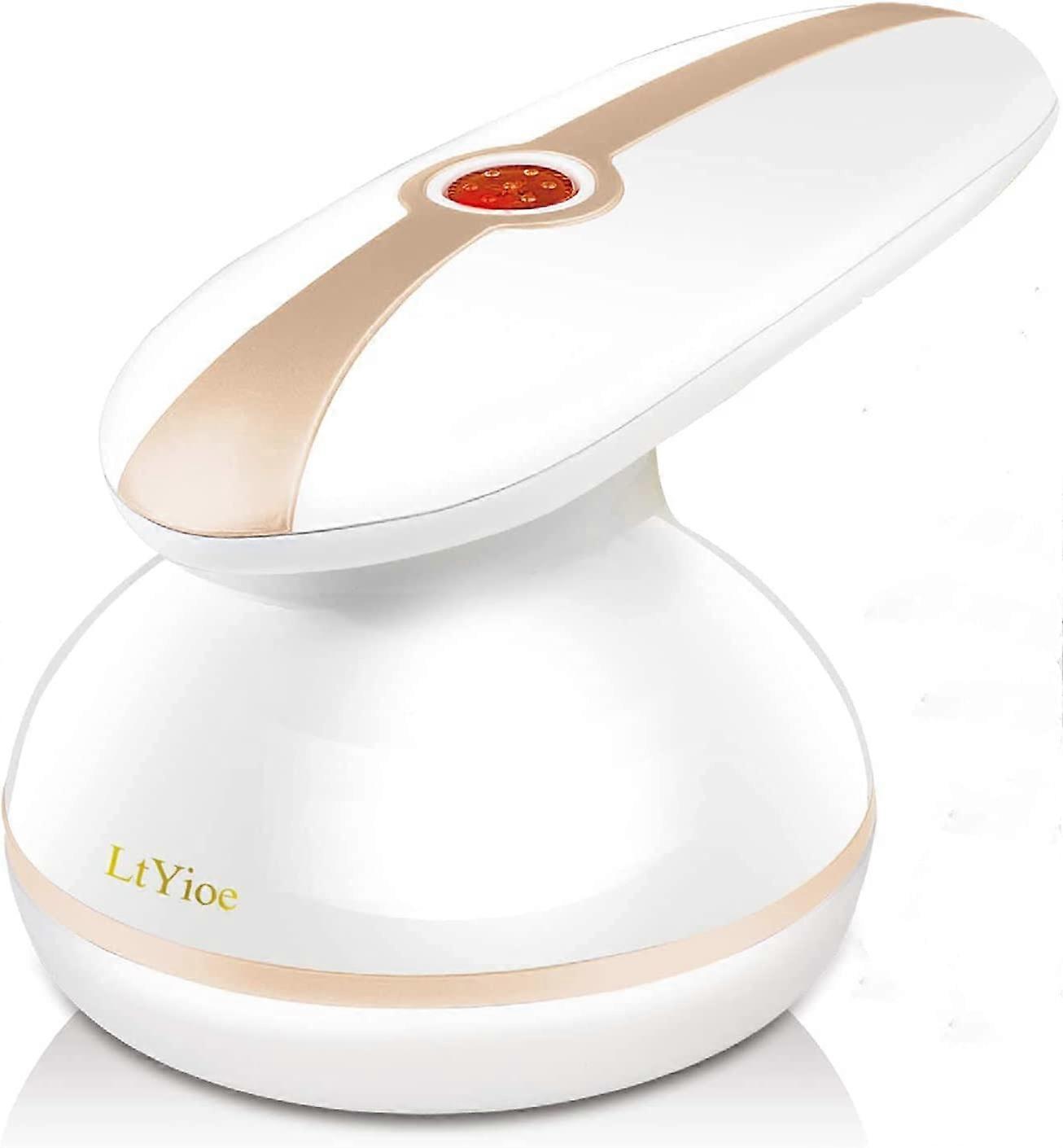 Portable USB Rechargeable Anti-Pilling Shaver, Easy to Use, Carpet Shirt Trimmer (Gold)