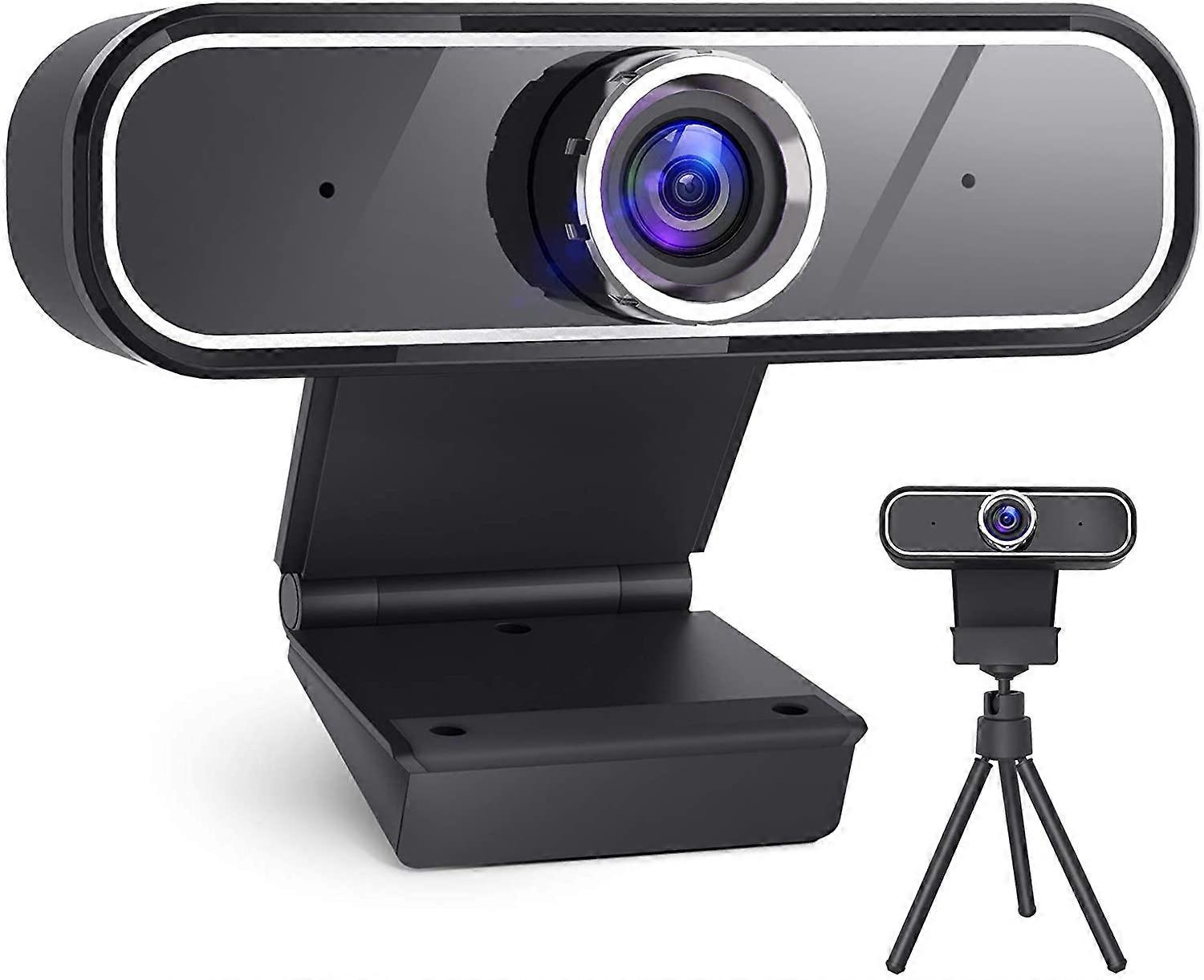 1080p Desktop Webcam with Microphone, USB Streaming Webcam for PC Laptop Desktop