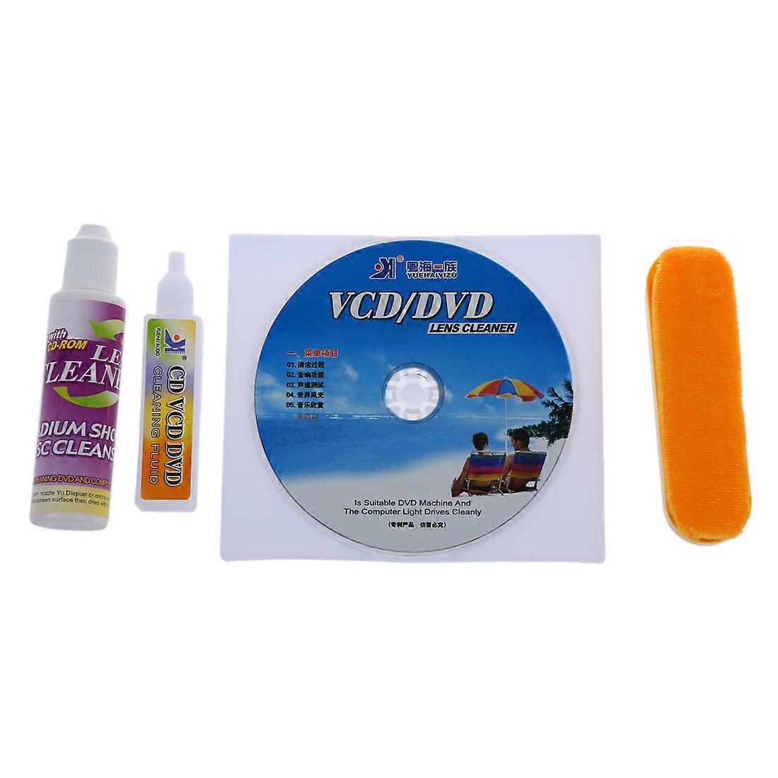 4 în 1 CD DVD Rom Player întreținere Kit de curățare a lentilelor
