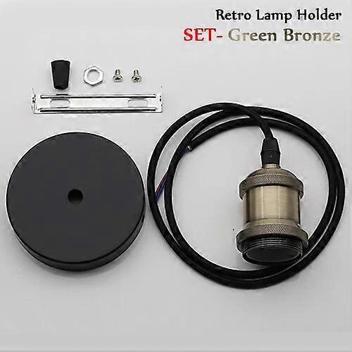 أضواء قلادة الألومنيوم الحديثة E27 حامل مصباح 110 فولت 220 فولت أضواء LED متوهجة خمر ريترو إديسون لمبة ديكور حامل مصباح