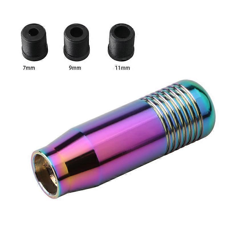 Universal Manual Car Gear Shift Knob Aluminum 6 Color Stick Manual Transmission Gearstick Lever Shifter Knob Car Accessories