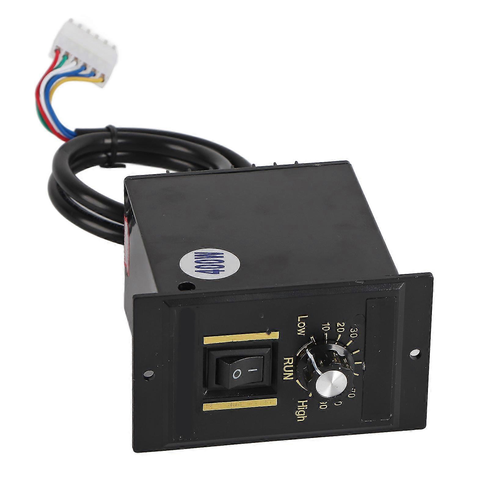 AC 220V 50Hz Digital Adjustable Stepless Motor Speed Controller 0-1450rpm (400W)
