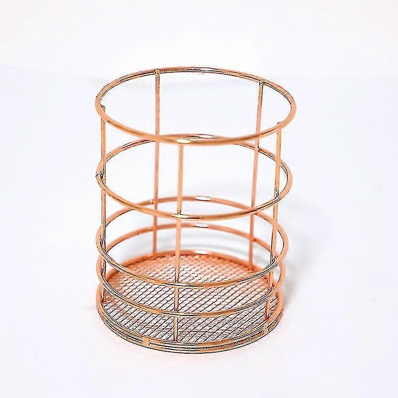 Versatile Metal Pencil Holder, Cosmetic Brush Storage(1pcs)