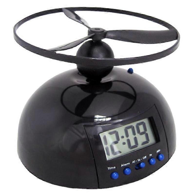 Student Multifunctional LED Flying Propeller Alarm Clock