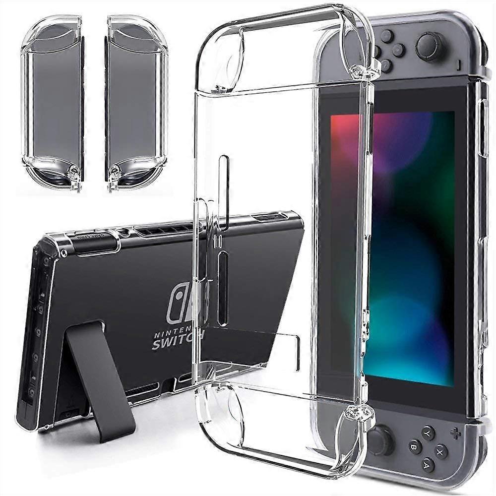 Detachable Crystal NS Switch Case Protective Cover Shell Compatible Nintendo Switch OLED Game Console Joy Con Accessories
