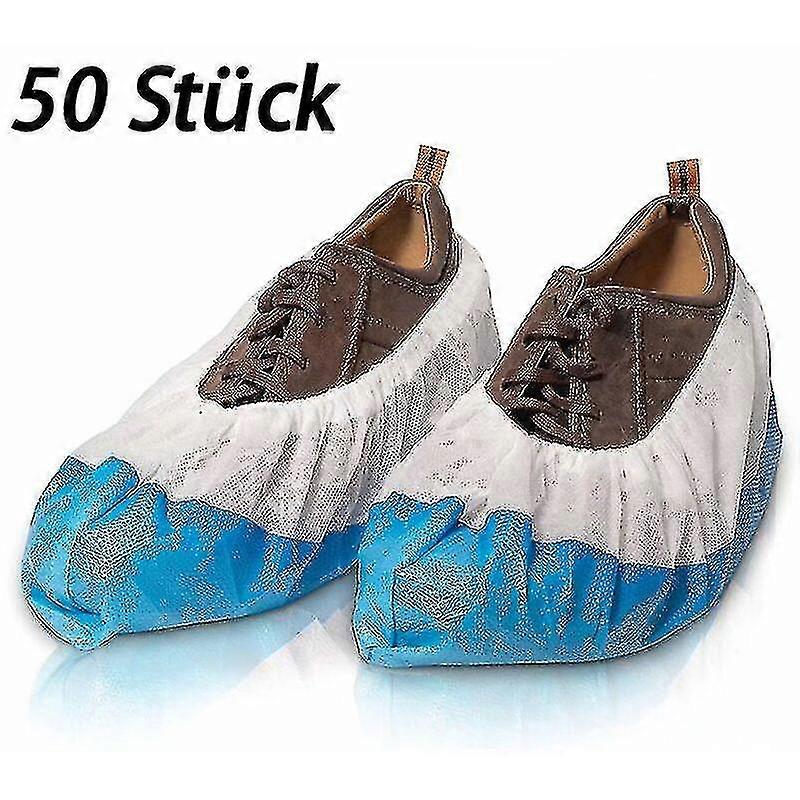 50 Pack Ultra Tear Resistant Shoe Covers (16-44)