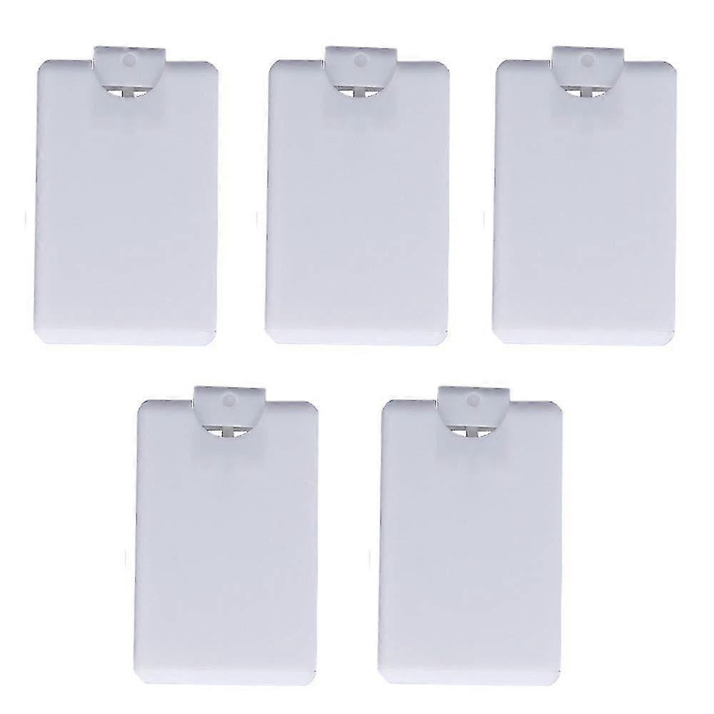 Spray Bottles 5pcs 20ml Cardcase-like Plastic Refillable