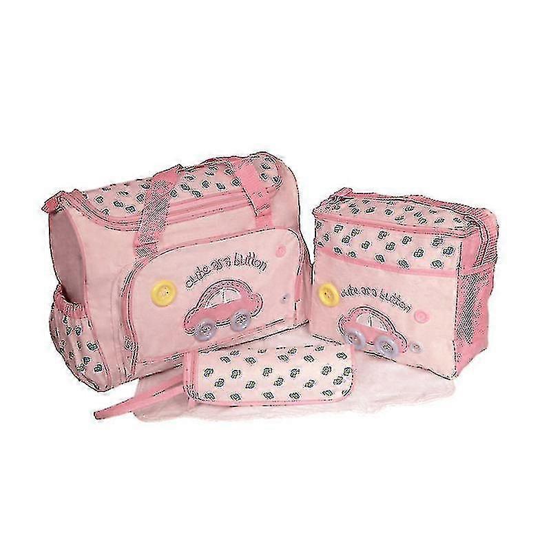 4 Pcs Set Changing Diaper Bag, Maternity Mum Handbag