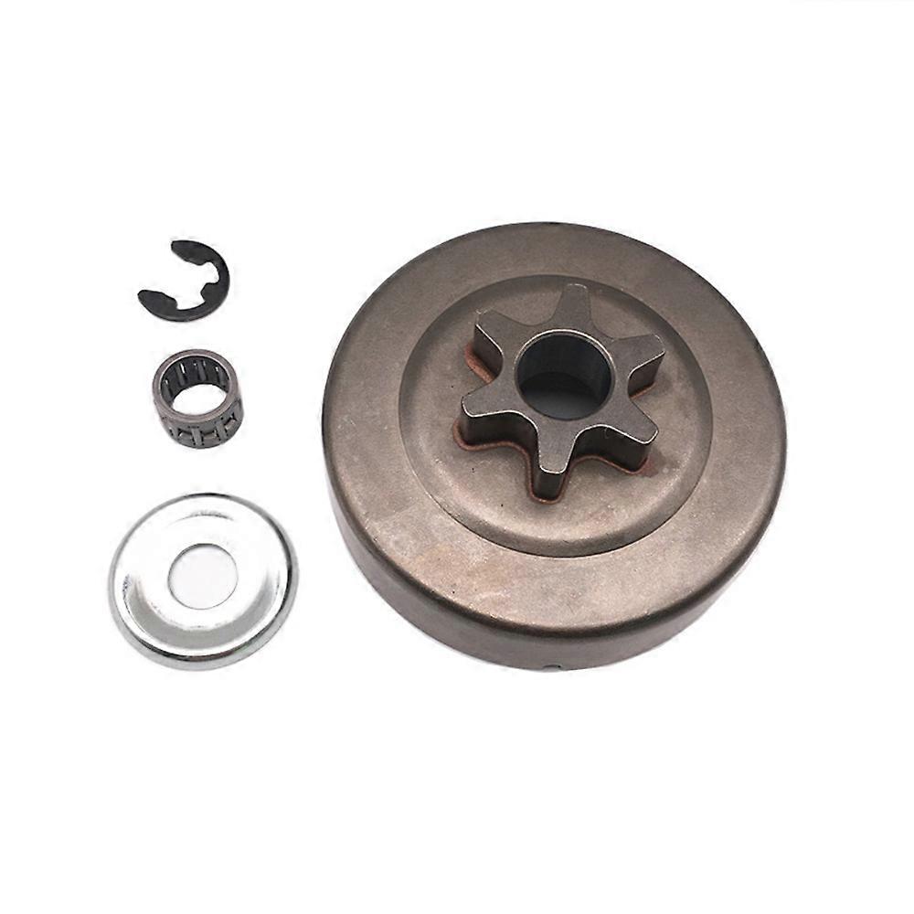 3/8 Pitch 6T Clutch Drum Sprocket Washer E-Clip Kit For STIHL 017 018 021 023 025 MS170 MS180 MS210 MS230 MS250 Chainsaw