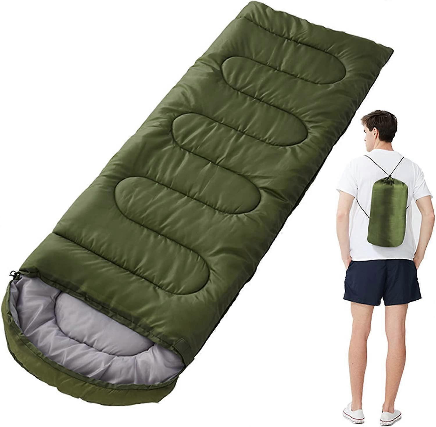 Schlafsack, tragbarer Schlafsack für erwachsene Kinder, wasserdichter Umschlagschlafsack
