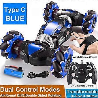 Afstandsbediening Stunt Auto Gebaar Inductie Twisting Off-road Auto's Light Music