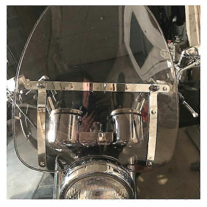 Windschutzscheibe für Kawasaki Vulcan S VN Bn 125 En 650 500 450 400 En650 En500 En400 7/8" oder 1" Lenkergriffe Bildschirm Windschutzscheibe