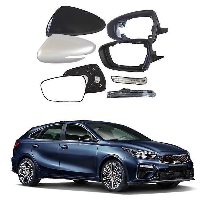 Applicable To 19-23 Kia K3 Rearview Mirror Shell Rearview Mirror Cover Frame Lens Turn Light