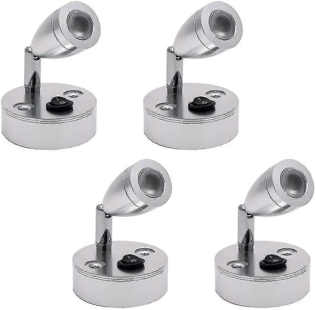Indvendig belysning spotlampe Auto LED-lys 2stk-RV læselampe 3000k 180 rotation til autocamper båd campingvogn autocamper KJFQ