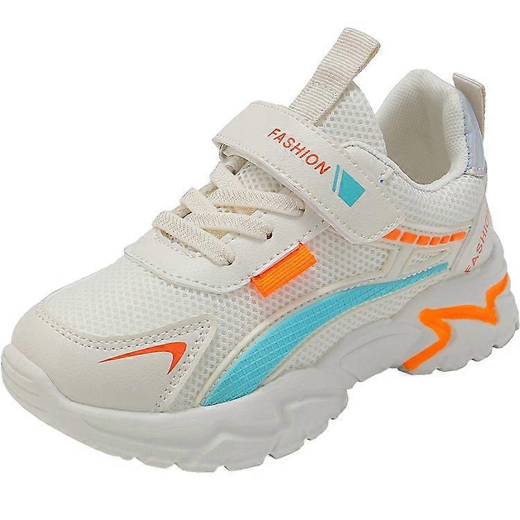 Boys' Mesh Sports Shoes Children's Small White Shoes Soft Soles Anti slip Boys' Running Shoes