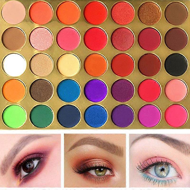Eye Shadow Luminous Eye Shadow Pearlescent Fluorescence 35 Colors